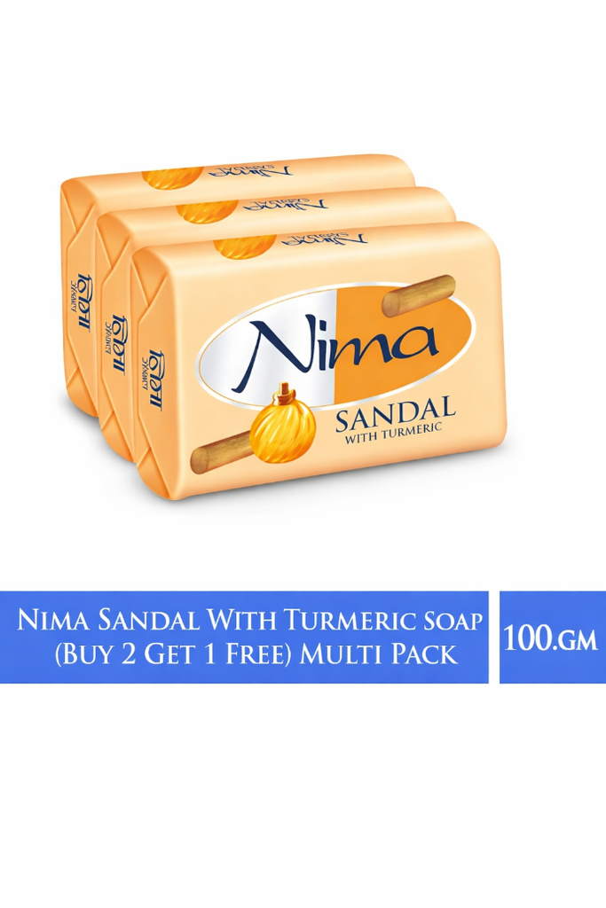 Nima Sandal with turmeric Set Buy 2 get 1free 300g