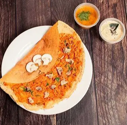 Paneer Mushroom Masala Dosa