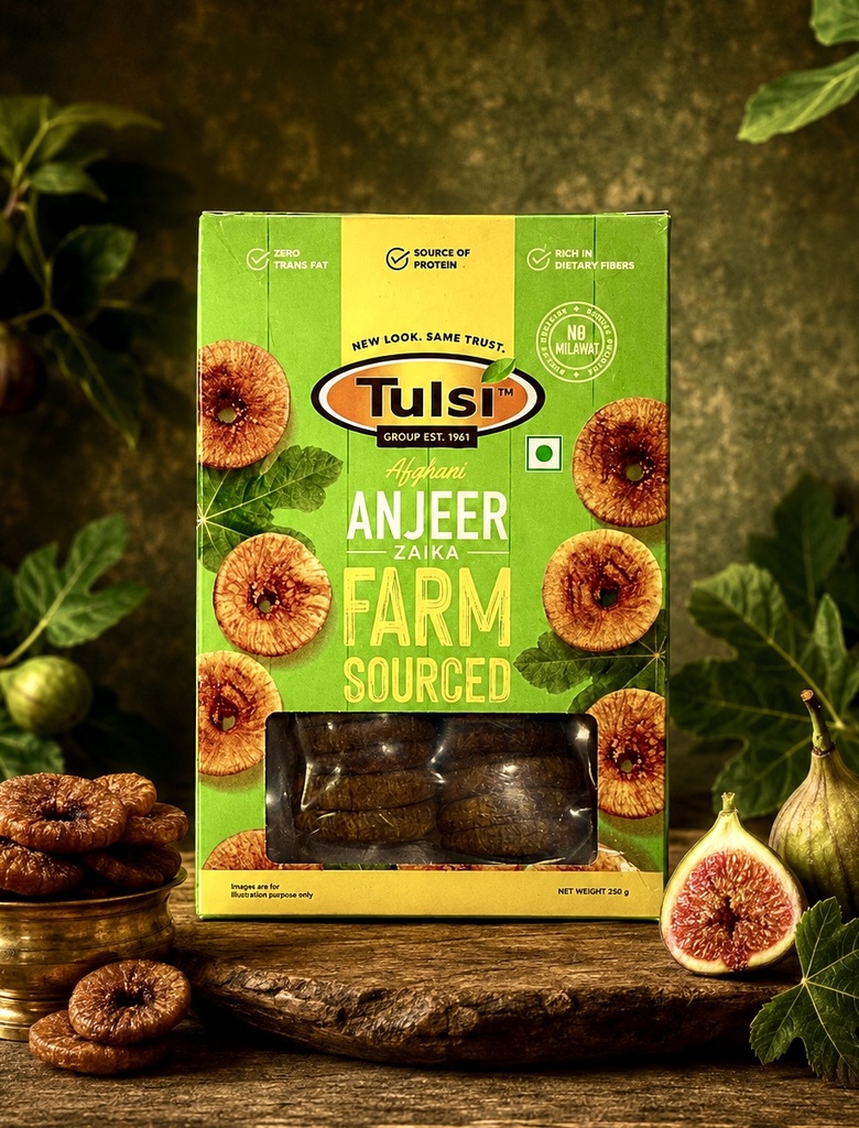 Tulsi Anjeer farm sourced dry fruits 250g