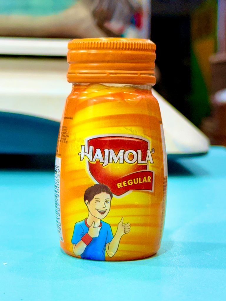 Hajmola Digestive - 120 Tablets (Regular Flavour) | Tasty & Chatpata | Ayurvedic Regular  (120 pieces)