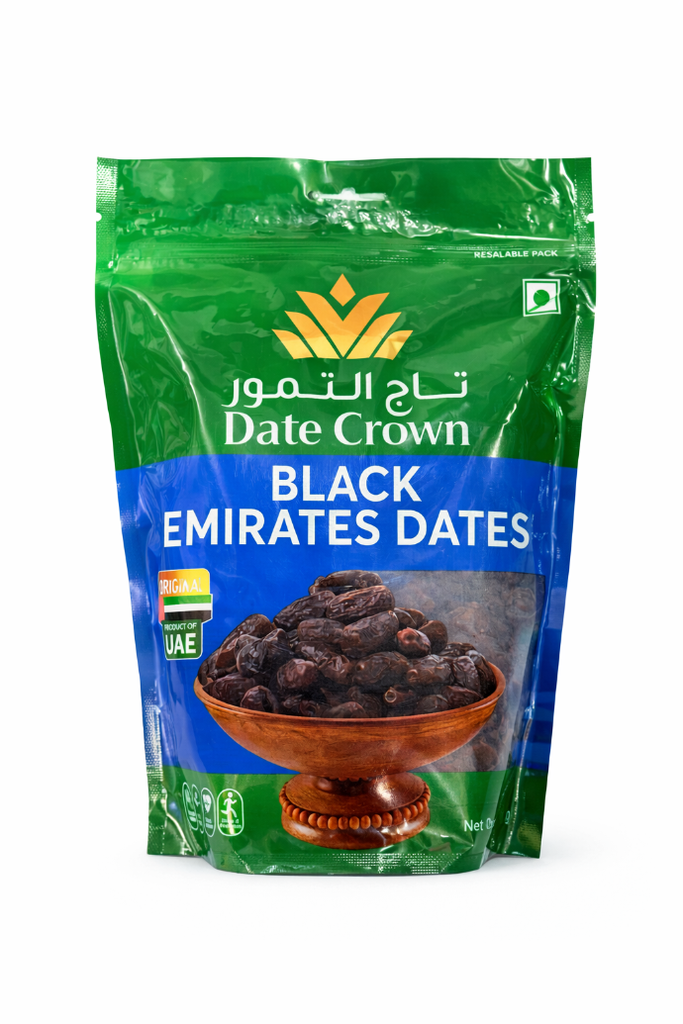 Date Crown -  Black Emirates Dates  500g