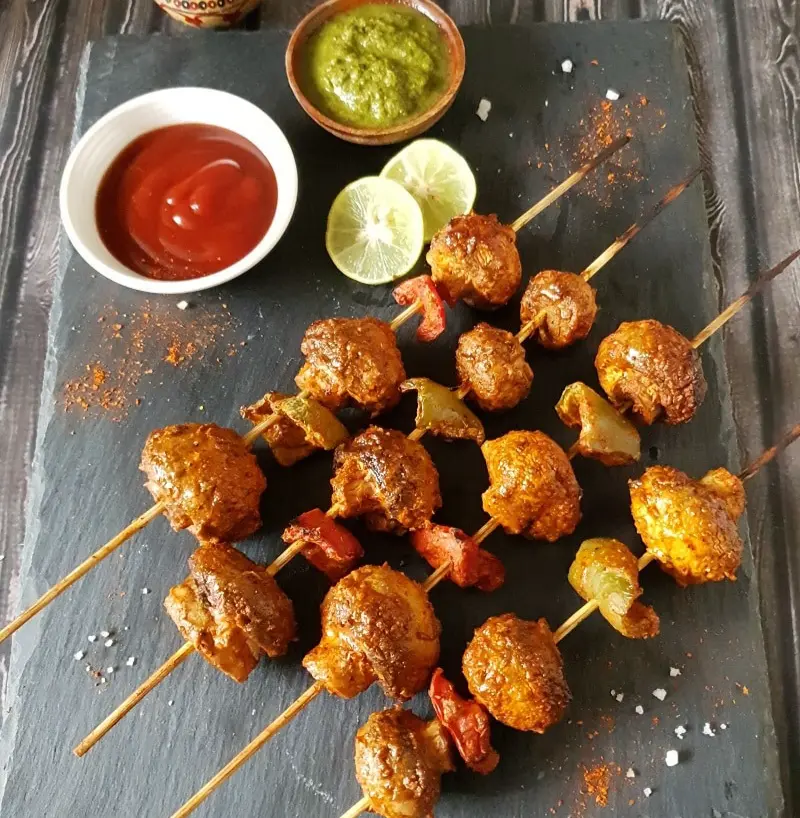 Tandoori Mushroom Tikka