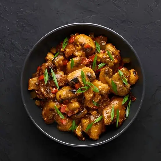 Mushroom Chilli Crispy