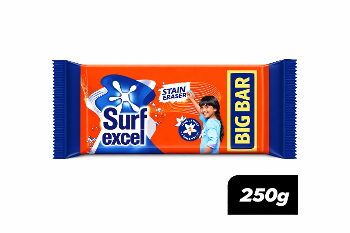 Surf Excel detergent big bar 250g