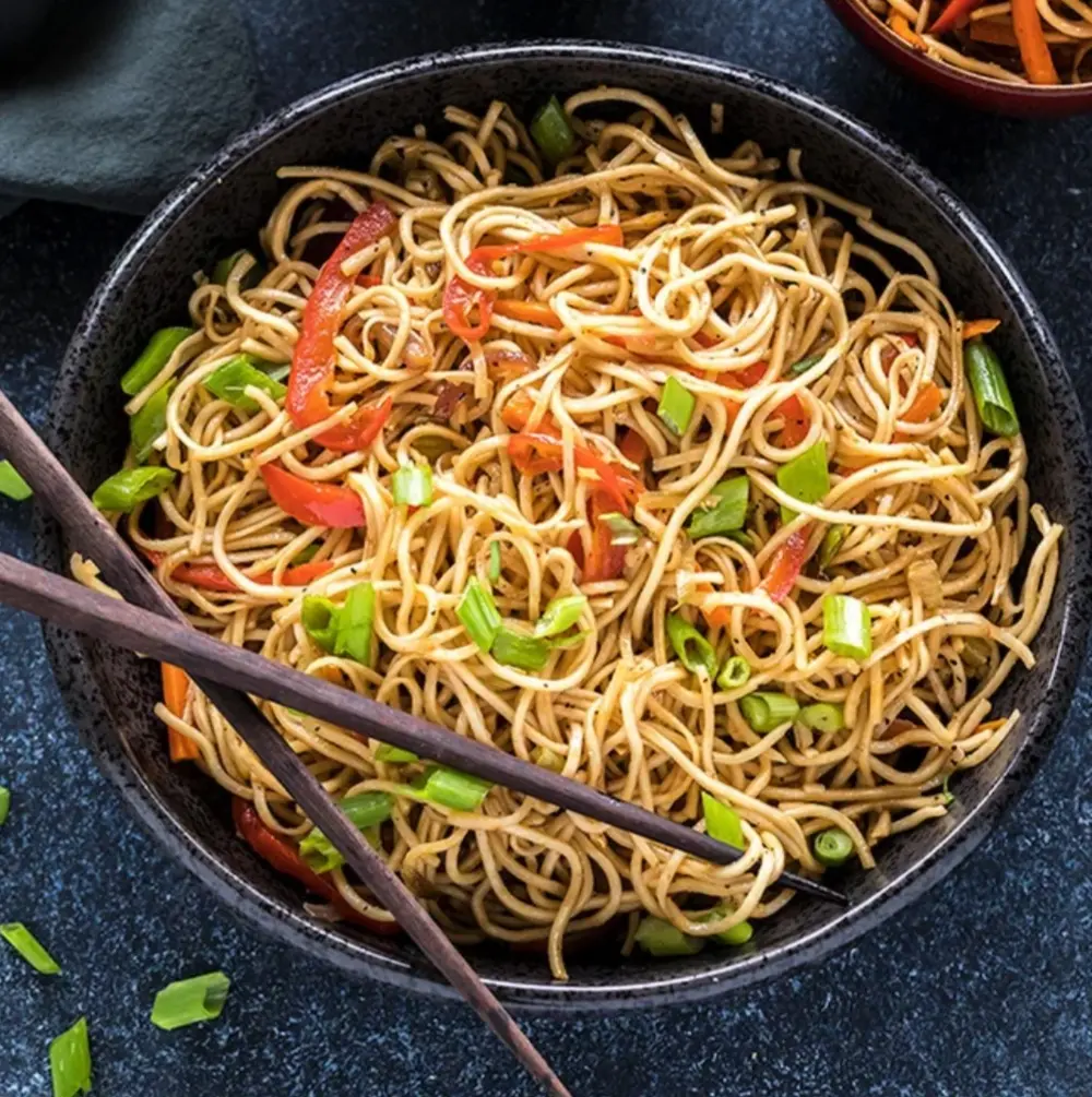 New Veg Hakka Noodles