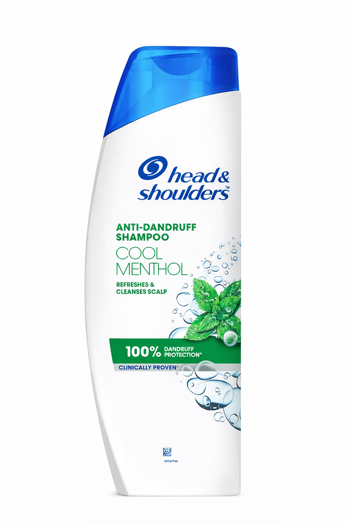HEAD & SHOULDERS Cool Menthol Anti-Dandruff Shampoo for Scalp Protection (340 ml)