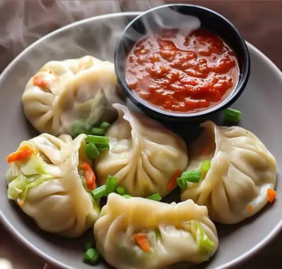 Veg Momo Steam