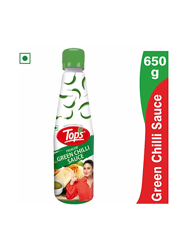 Top's Green Chilli Sauce (650 g)