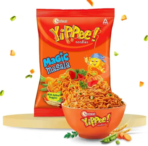 Sunfeast YiPPee! - Magic Masala with Added Veggies Noodles 