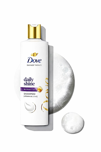 DOVE Daily Shine Shampoo  (340 ml) 