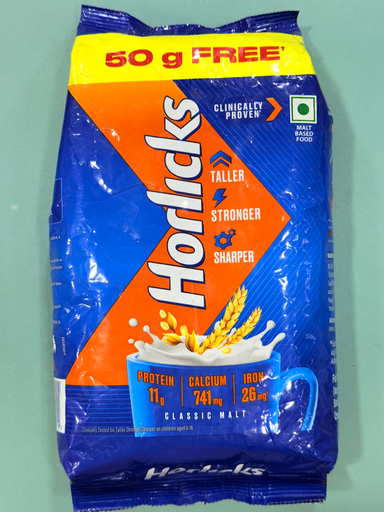 HORLICKS Classic Malt Pouch,(750 g)