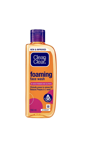 Clean & Clear Oil Free Foaming Face Wash  (150 ml)