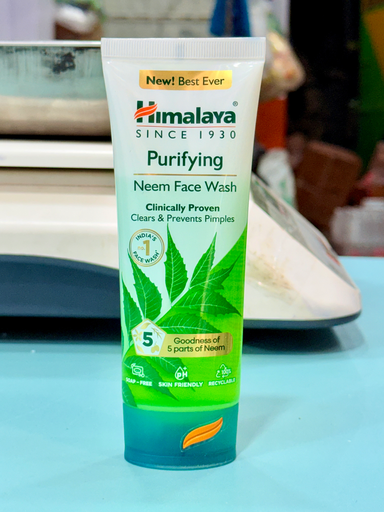 HIMALAYA NEEM | PREVENTS PIMPLE | TURMERIC Face Wash  (100 ml)