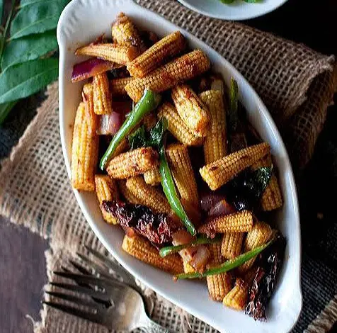 Golden Fried Baby Corn