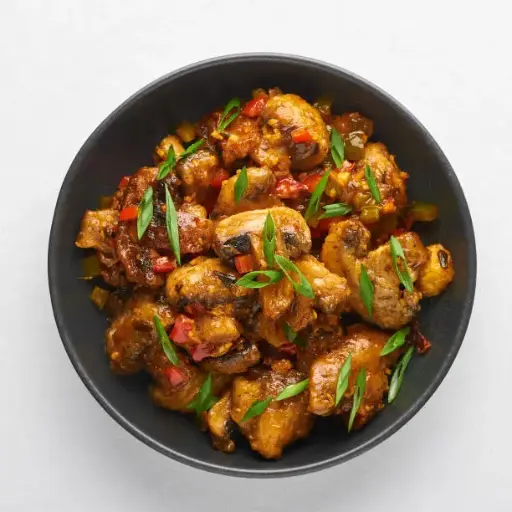 Mushroom Manchurian (Dry)