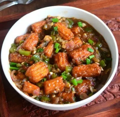 Baby Corn Chilli Gravy