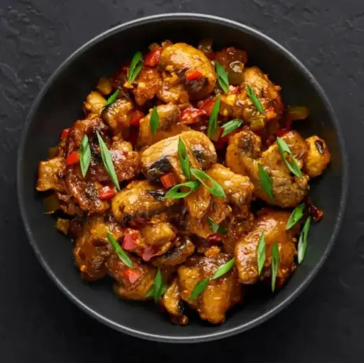 Mushroom Chilli Gravy