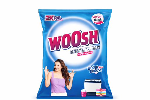Woosh detergent powder (1kg + Free Woosh Soap)