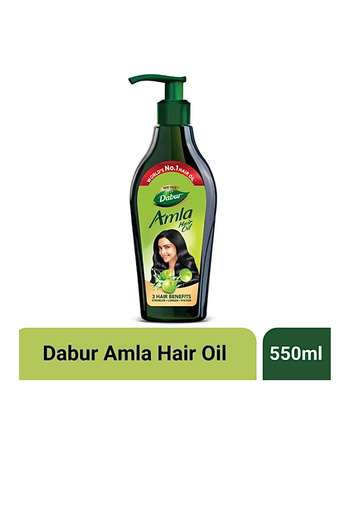 Dabur Amla for Long, Healthy & Strong Hair Oil (550ml)