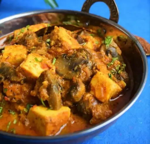 Mushroom Paneer Masala
