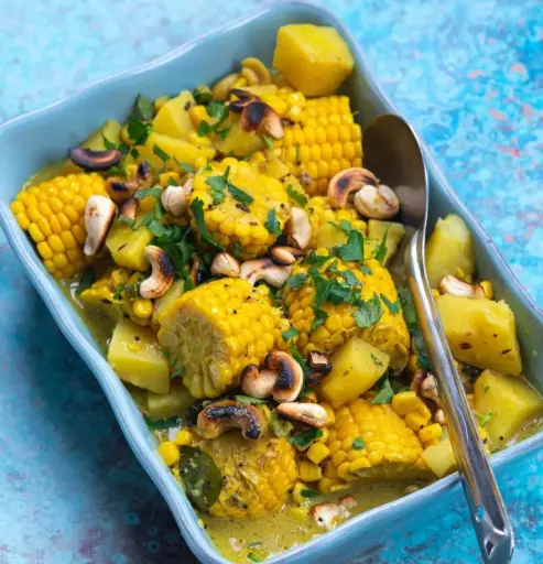 American Corn Kaju Masala